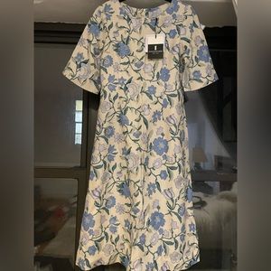 Luisa Beccaria -Midi Floral Dress